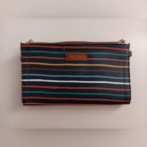 Relic Multicolor Striped Wallet